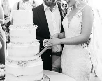 Wedding Cake at Comis Hotel & Golf Resort Isle of Man